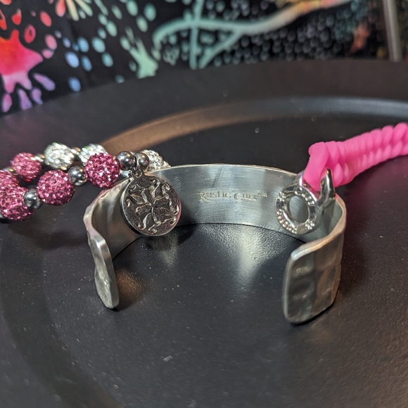 Rustic Cuff bracelet trio RC27 - Picture 2 of 2